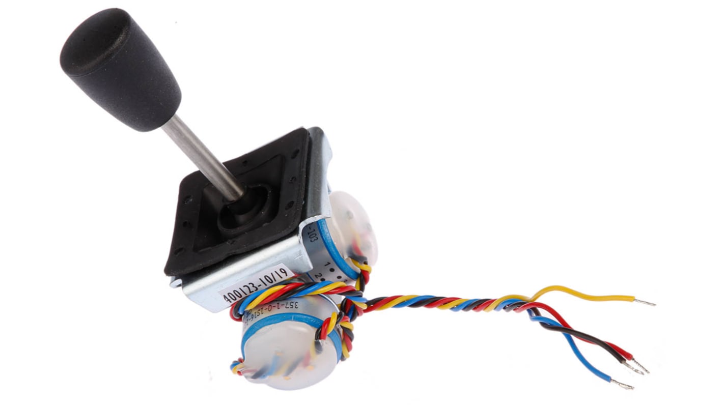 400123 APEM 2Axis Potentiometer Joystick Conical, Dual Axis