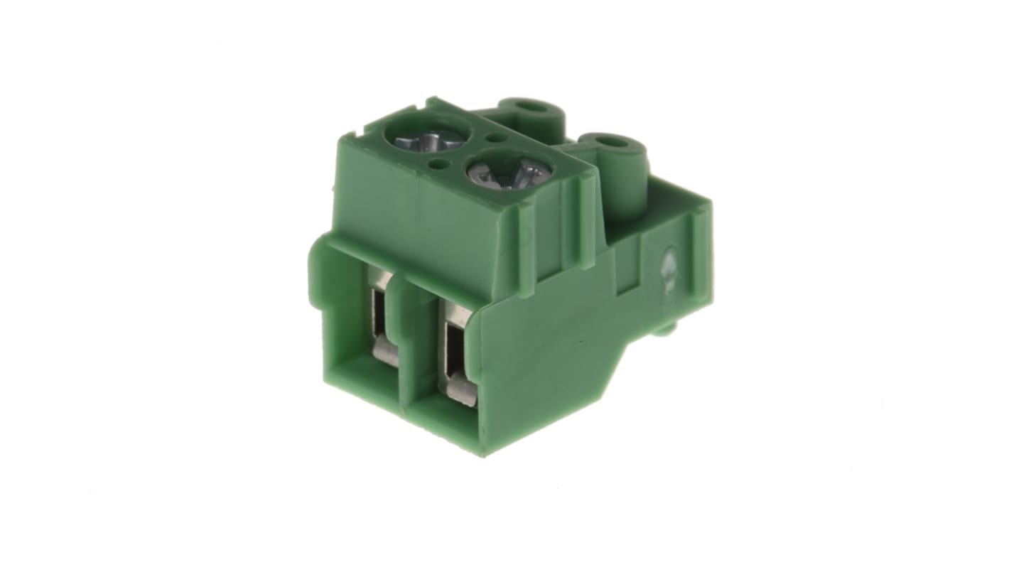 Phoenix Contact 5mm Pitch Pluggable Terminal Block, Plug, Through Hole, Solder Termination