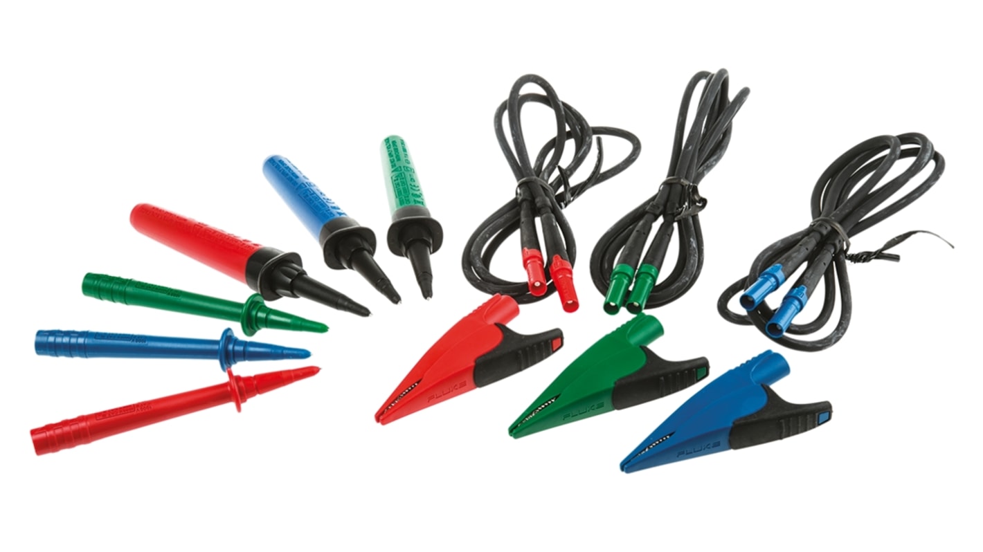 Fluke TL165X Test Lead Set, For Use With 1650 Series, 1650B Series RS