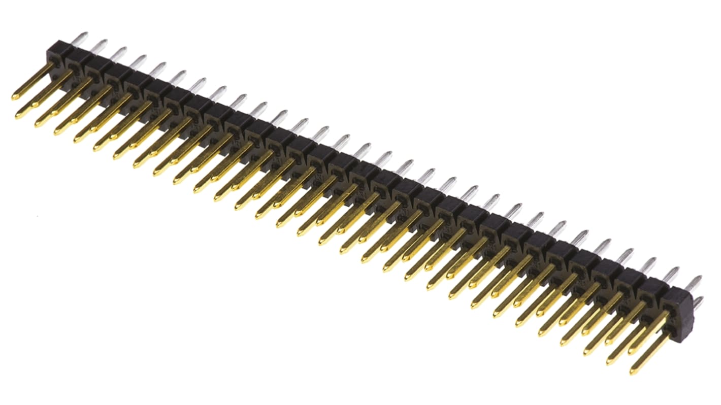 Molex C-Grid III Series Straight Through Hole Pin Header, 60 Contact(s), 2.54mm Pitch, 2 Row(s), Unshrouded