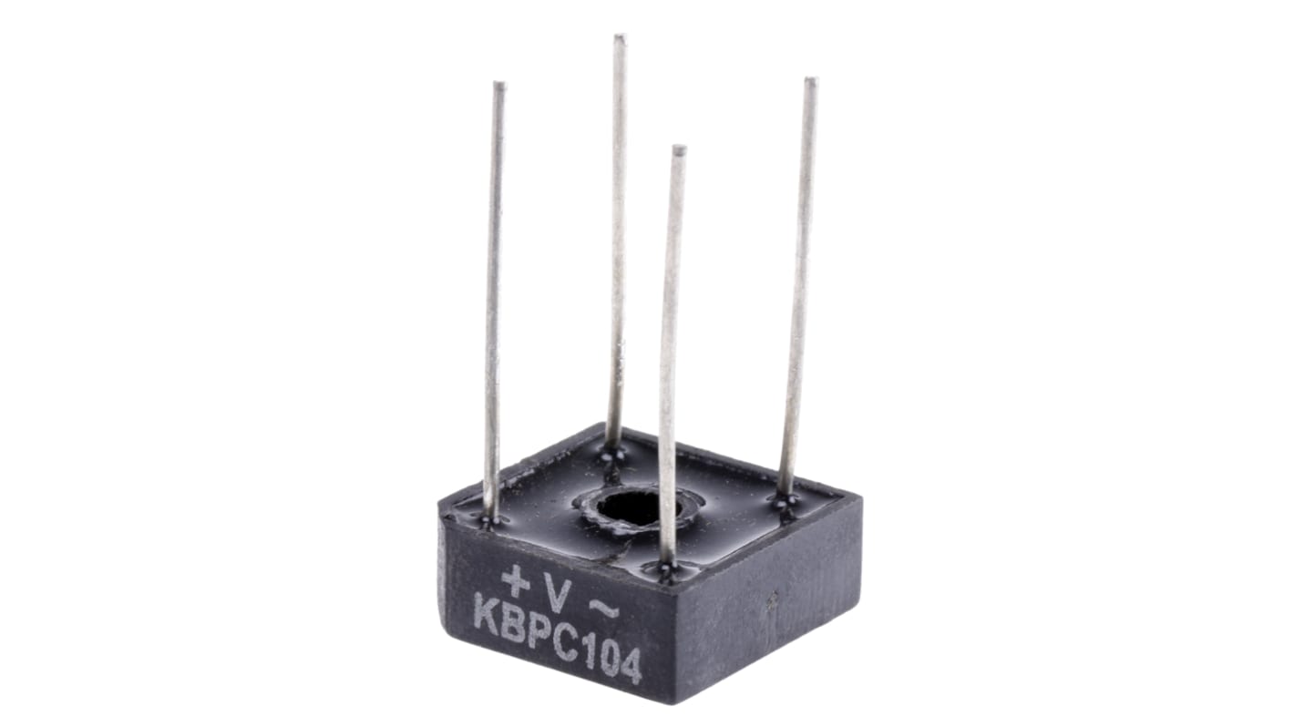 Vishay Bridge Rectifier, 3A, 400V, 4-Pin