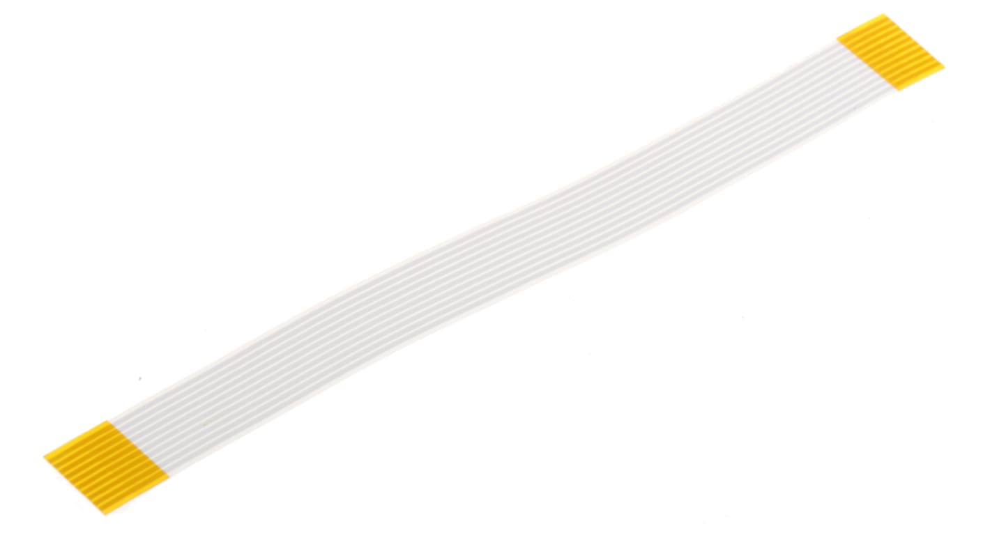 Molex Premo-Flex Flachbandkabel FFC, 10-adrig, Raster 1.25mm Nicht abgeschlossen