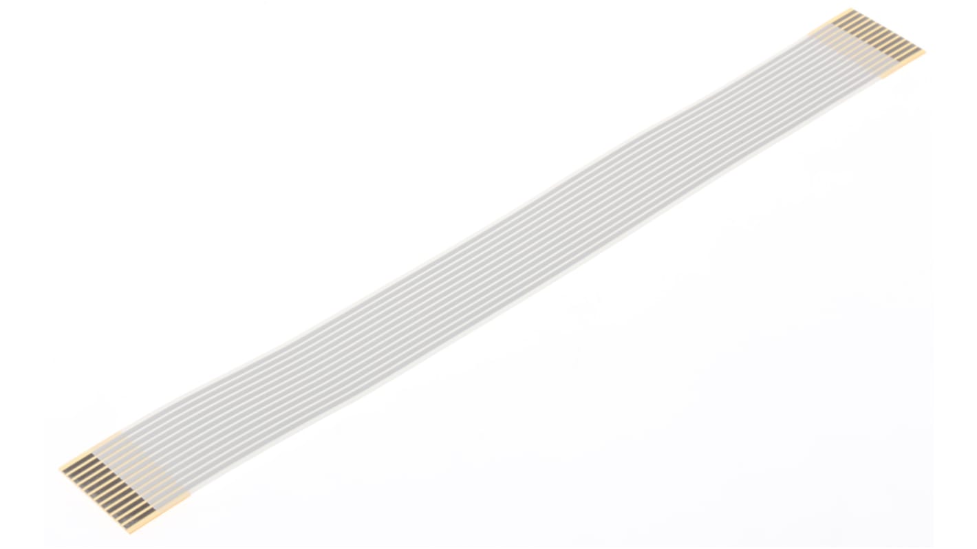 Molex Premo-Flex Flachbandkabel FFC, 12-adrig, Raster 1.25mm Nicht abgeschlossen