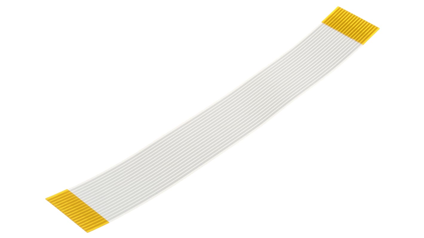 Molex Premo-Flex Series FFC Ribbon Cable, 16-Way, 1.25mm Pitch, 152mm Length