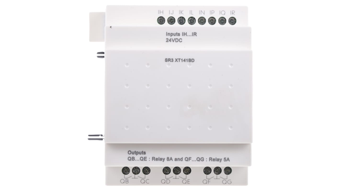 I/O modul řada Zelio Logic, výstup: Relé Lišta DIN 24 V DC Schneider Electric