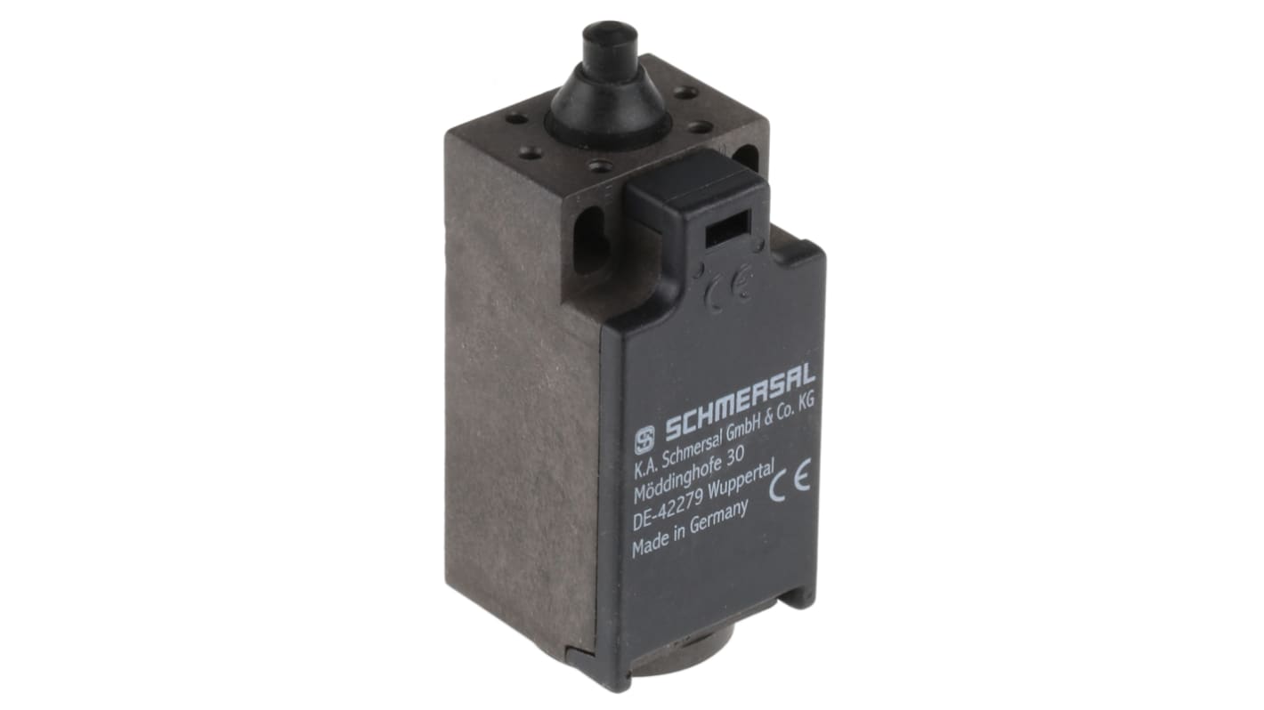 Interruttore di fine corsa Schmersal, Stantuffo, NO/NC, 230V, 10A, IP67