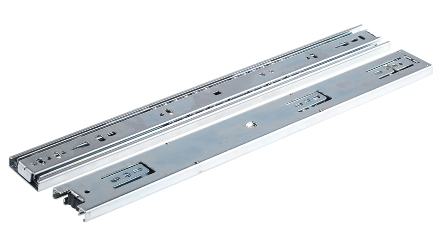Rail pour rack Accuride DZ3832 en Acier, longueur 450mm, largeur 12.7mm, charge 40kg