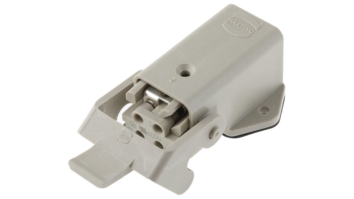 Conector de potencia HARTING Han A Hembra de 3 vías, 230 → 400 V., 10A