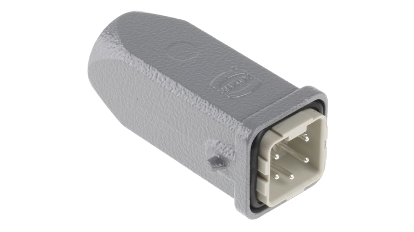 09200031440+09200042611 HARTING Hood Cable Plug, 4 + PE Way, 10A