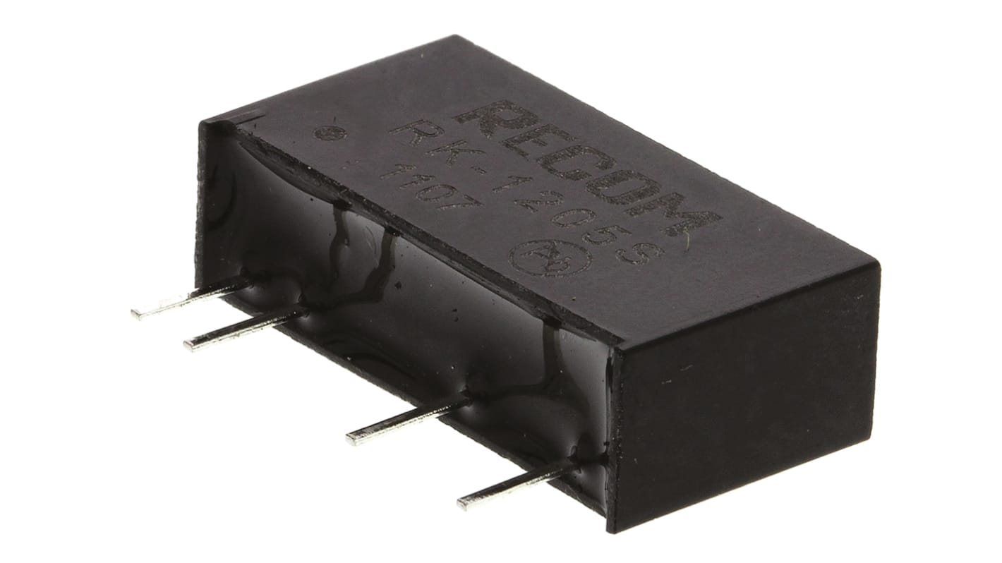 Convertitore c.c.-c.c. 1W, Vin 10,8 → 13,2 V c.c., Vout 5V cc, 3kV cc