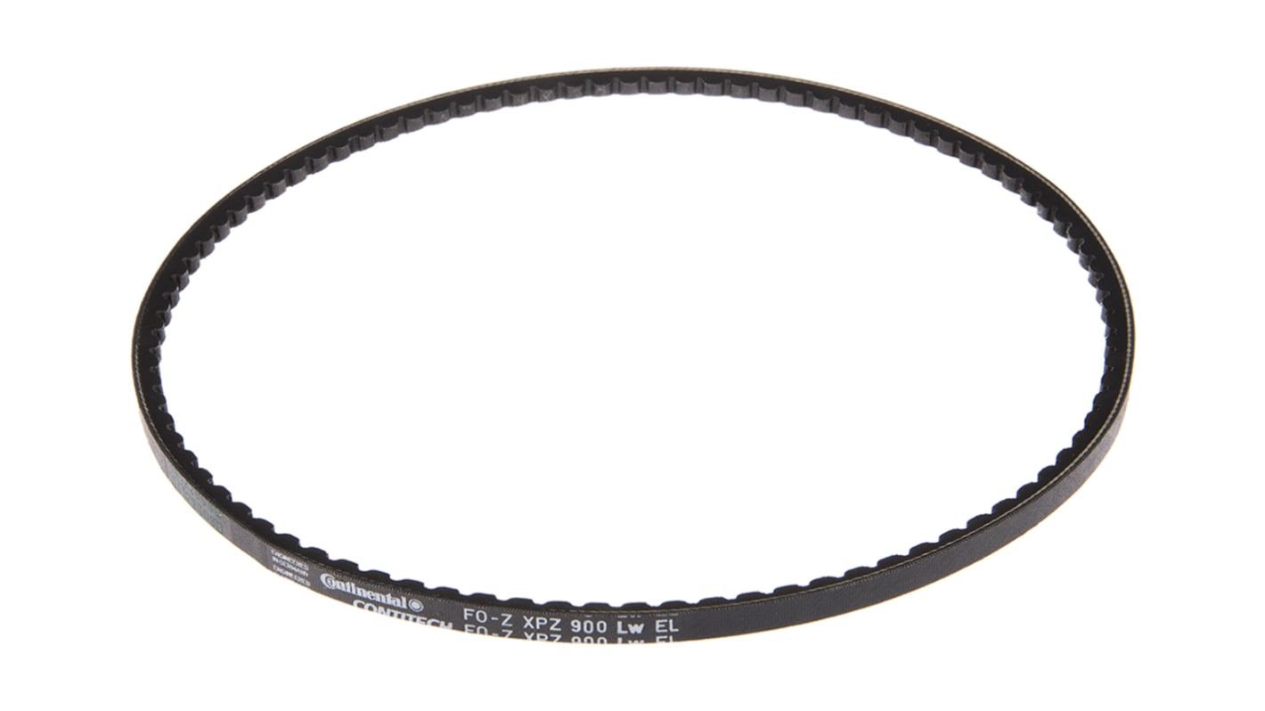 Contitech Drive Belt, belt section XPZ, 900mm Length