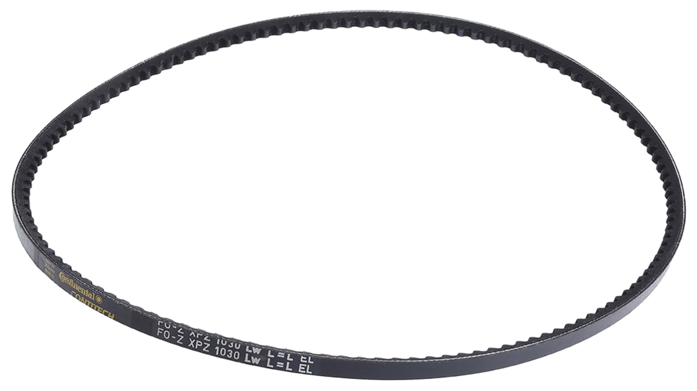 Contitech Drive Belt, belt section XPZ, 1030mm Length