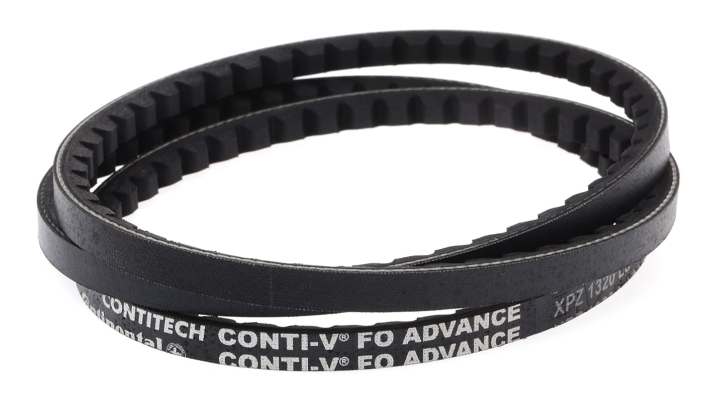 XPZ 1320 Contitech Drive Belt, belt section XPZ, 1320mm Length RS
