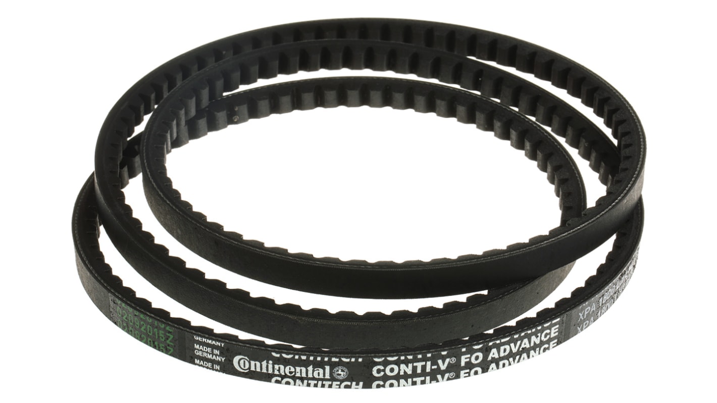 Cinghia di trasmissione Contitech serie CONTI FO-Z, sezione XPA, 1800mm x 12.7mm x 10mm, in Gomma