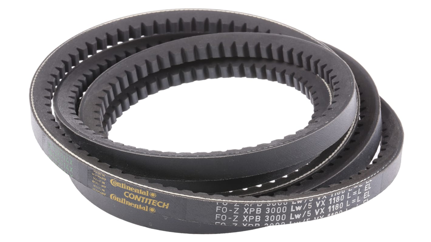 Contitech Drive Belt, belt section XPB, 3000mm Length