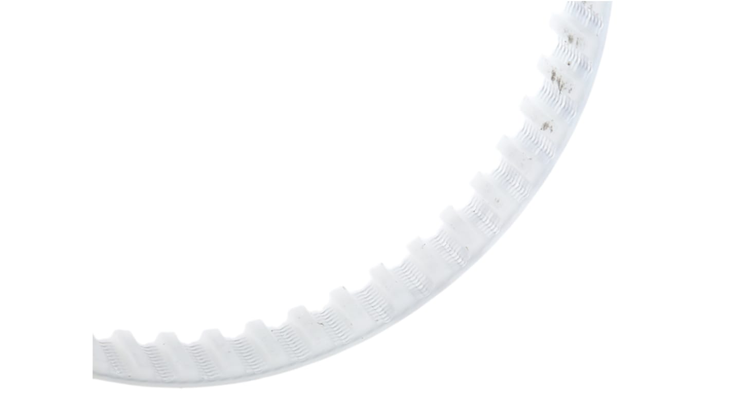 Cinghia sincrona Contitech, 49 denti da 1.2mm, passo 5mm, dimensioni 245mm x 10mm, in Poliuretano