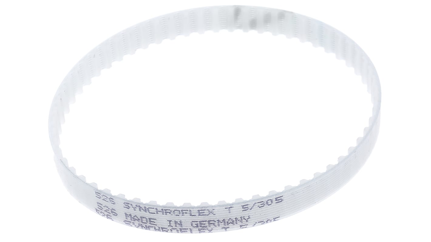 Contitech 10 / T5 / 305 SS Timing Belt, 61 Teeth, 305mm Length, 10mm Width