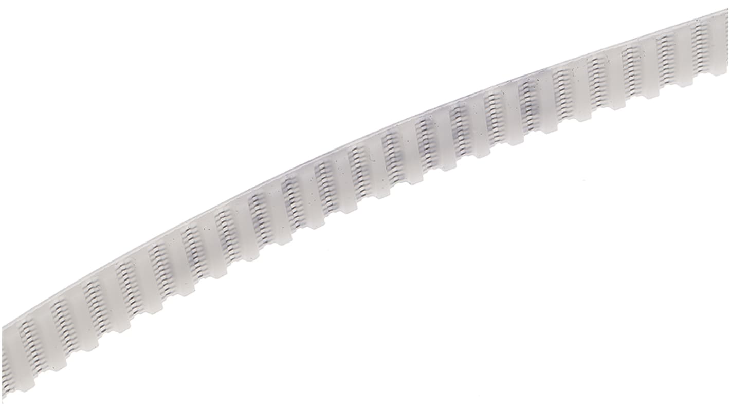 Cinghia sincrona Contitech, 243 denti da 1.2mm, passo 5mm, dimensioni 1210mm x 10mm, in Poliuretano