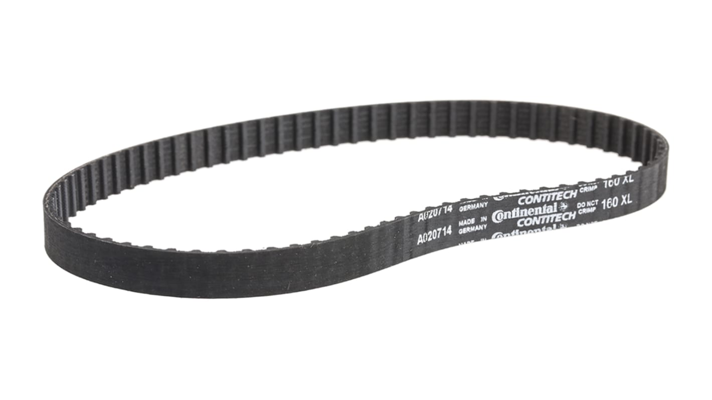 Contitech 160 XL 037 Timing Belt, 80 Teeth, 406.5mm Length, 9.4mm Width