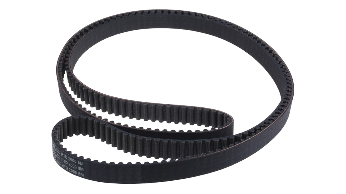 Contitech 2000 8M 20 Timing Belt, 250 Teeth, 2000mm Length, 20mm Width