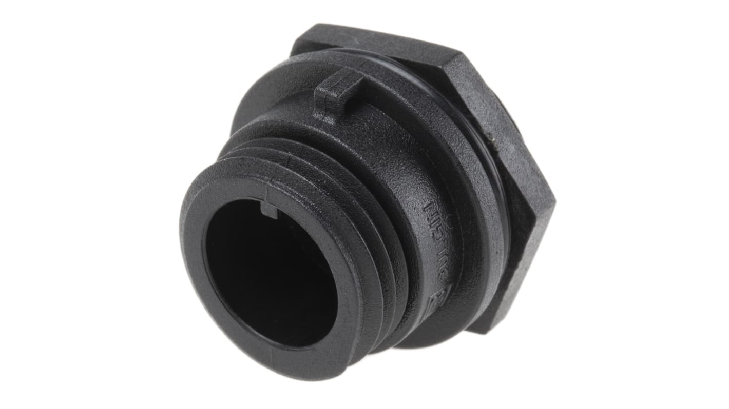 Bulgin Circular Connector, 6 Contacts, Front Mount, Miniature Connector, Plug, Male, IP68, Buccaneer 400 Series