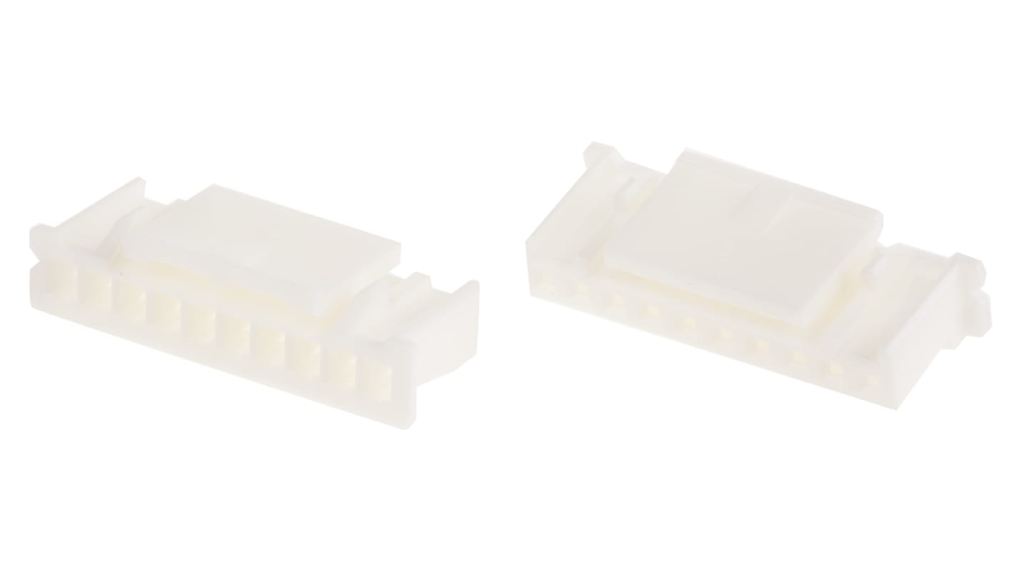 JST, PA Female Connector Housing, 2mm Pitch, 10 Way, 1 Row