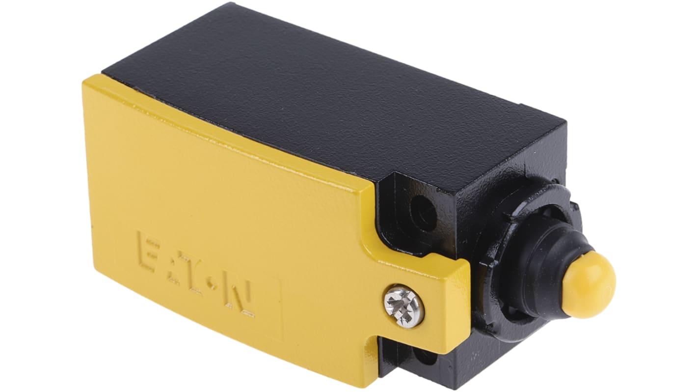 Eaton Series Plunger Limit Switch, NO/NC, IP66, IP67, Metal Housing, 415V ac Max, 6A Max