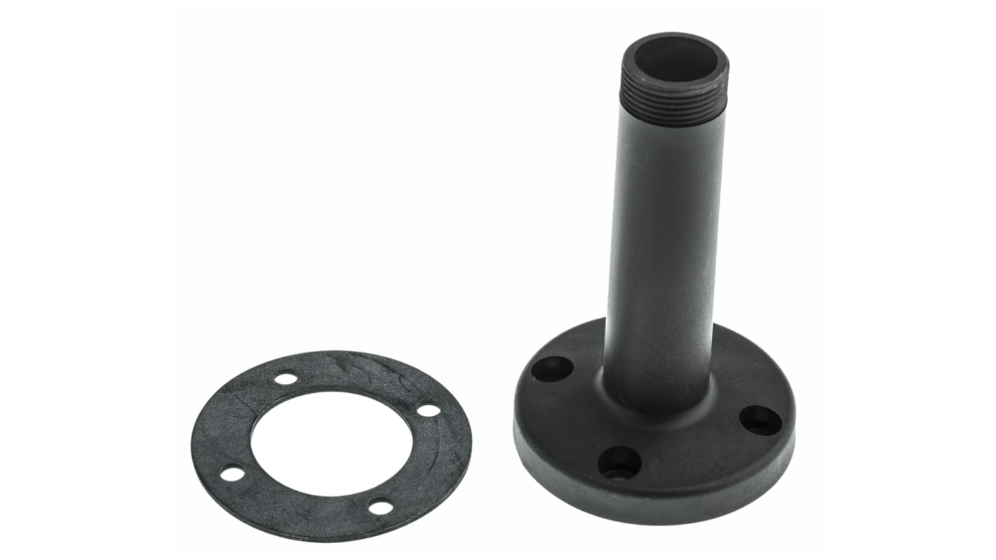 Werma 960 Series Mounting Base with Tube for Use with Kompakt 36 Series, IP65