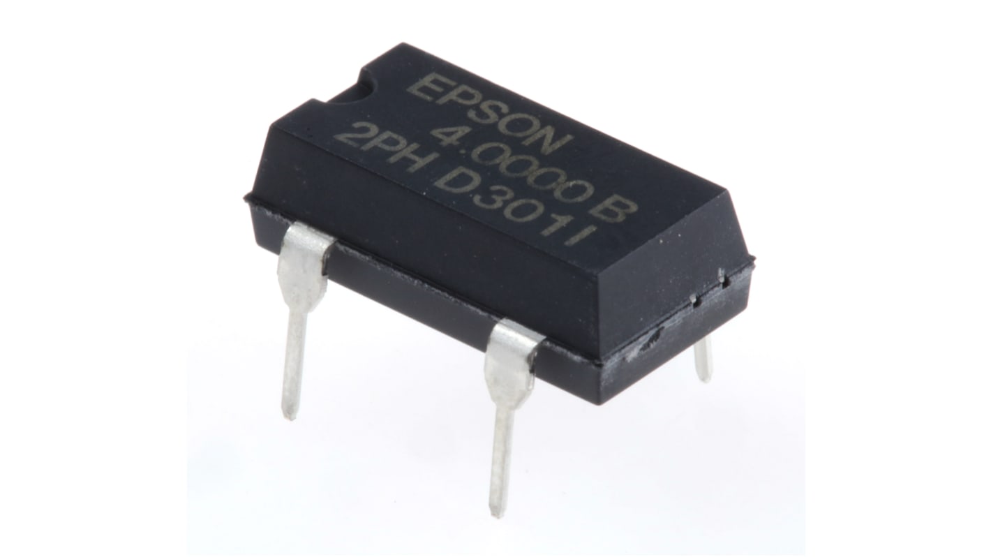 Oscillatore Q3204DC21031500, 4MHz, ±50ppm CMOS PDIP, 4 Pin XO