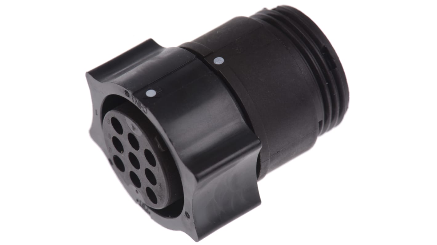 14458073 TE Connectivity Circular Connector, 9 Contacts, Panel Mount