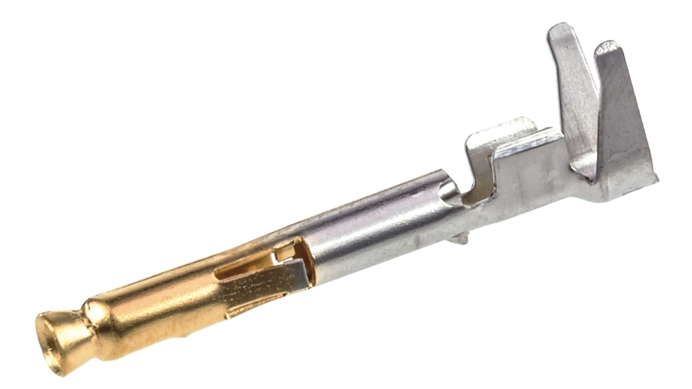 TE Connectivity Mini-Universal MATE-N-LOK Series Crimp Terminal, Female, 0.3mm² to 0.89mm², 22AWG to 18AWG