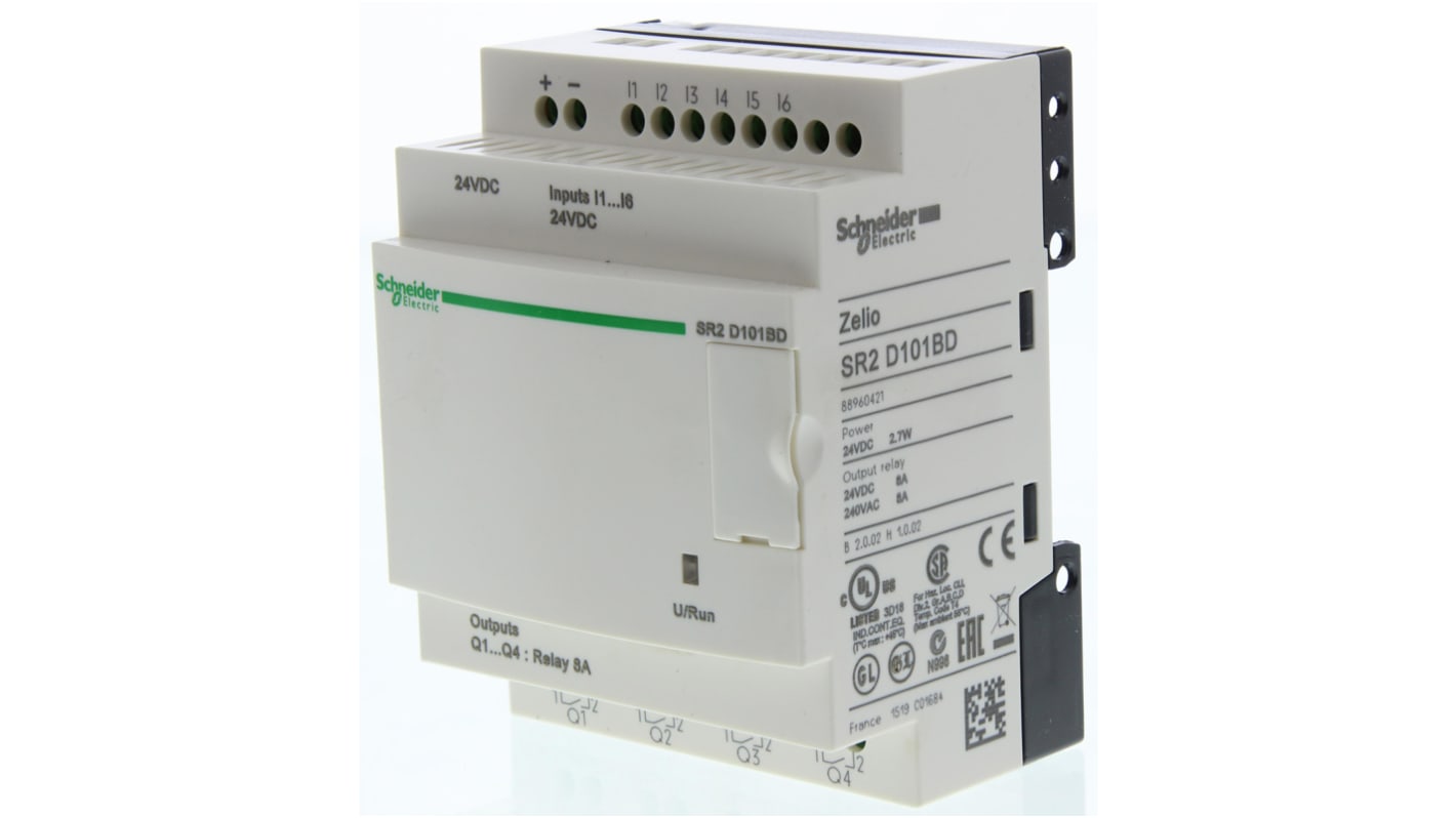 Logický modul řada Zelio Logic Smart, výstup: Relé Lišta DIN 24 V dc Schneider Electric