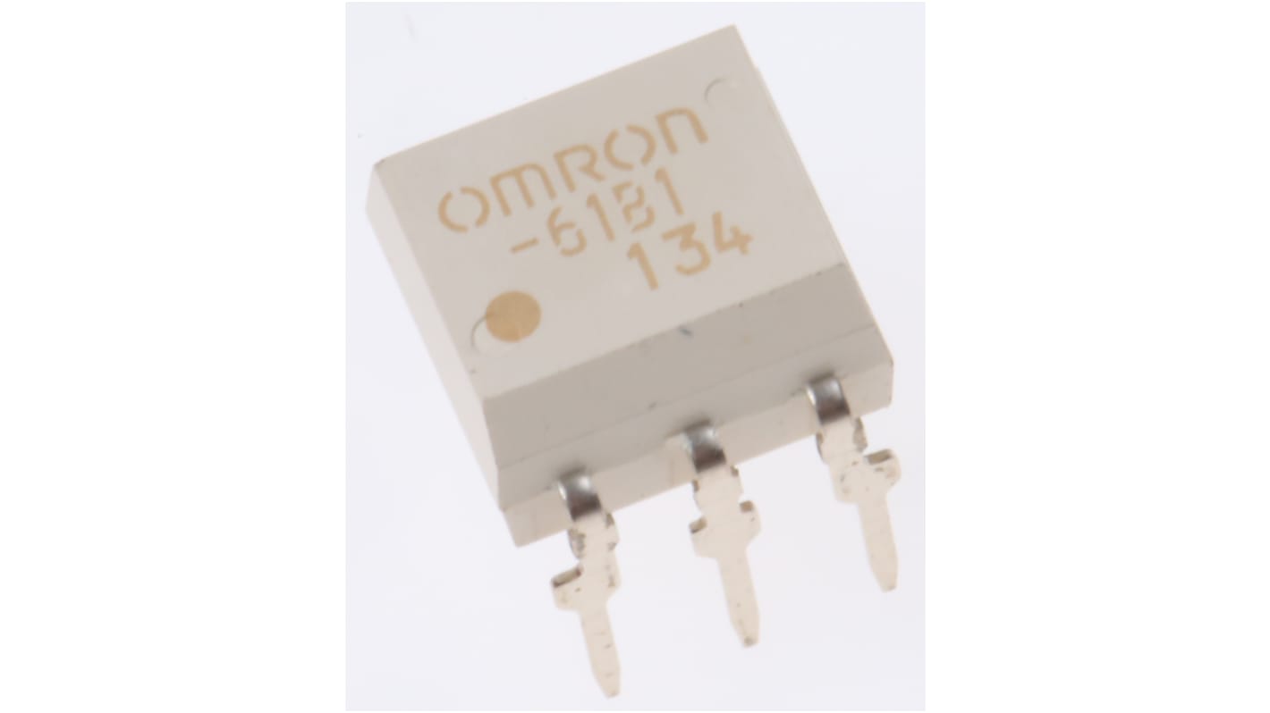 Omron G3VM Series Solid State Relay, 0.5 A Load, PCB Mount, 60 V ac Load, 1.3 V Control