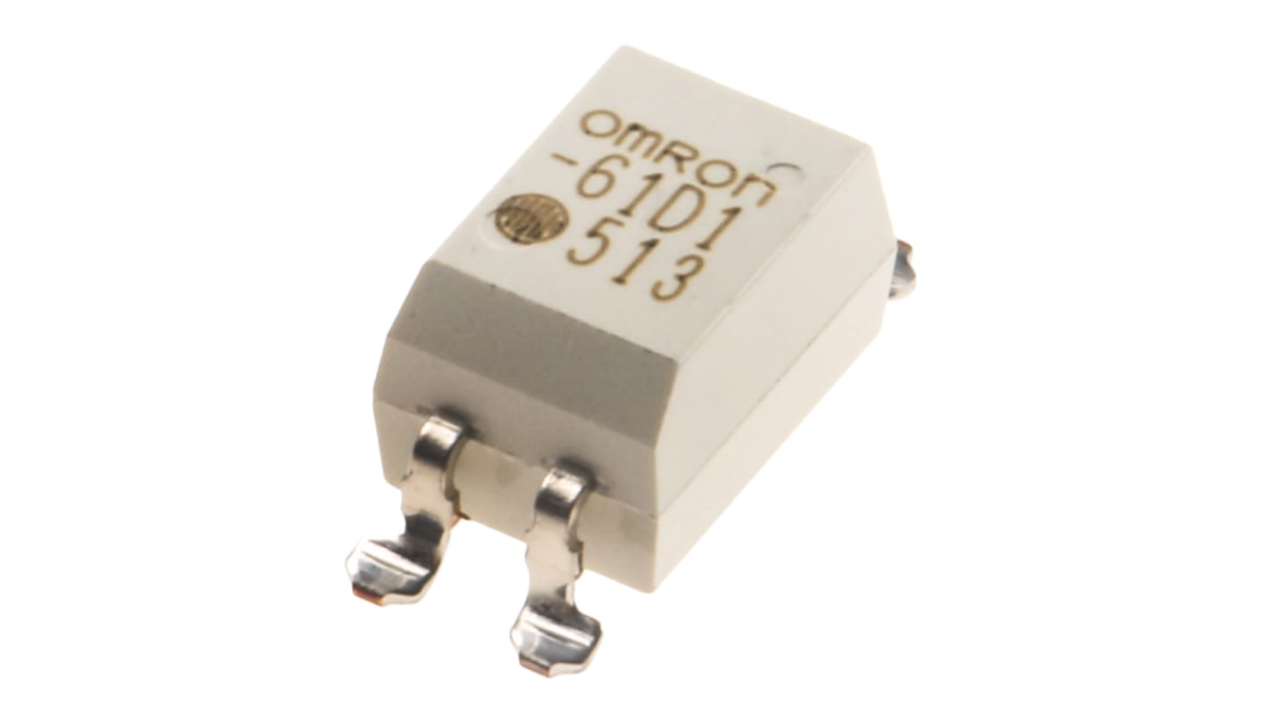 Omron Halvlederrelæ, 1-polet ST, Overflademontering-montering, Maks. 60 V∼, 0,5 A MOSFET, DC