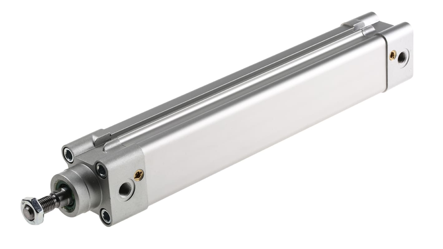 RS PRO Pneumatic Piston Rod Cylinder - 32mm Bore, 200mm Stroke, CDEM Series, Double Acting
