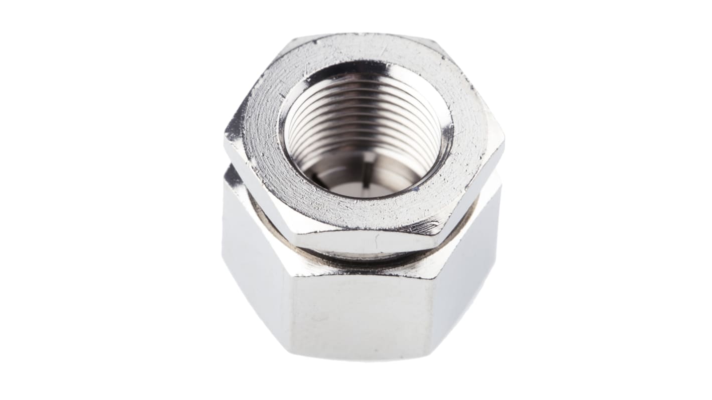 RS PRO Spindle Lock 13.51mm, For Use With 3/8 in Bushes with 32 TPI White-Thread & 1/4 in Shaft