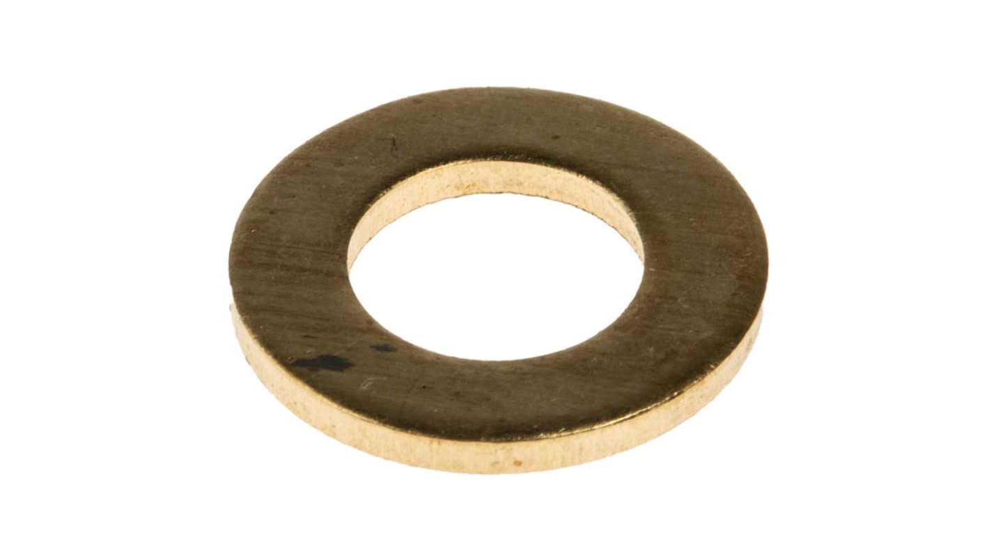 Brass Plain Form A Washers, M8, DIN 125A RS
