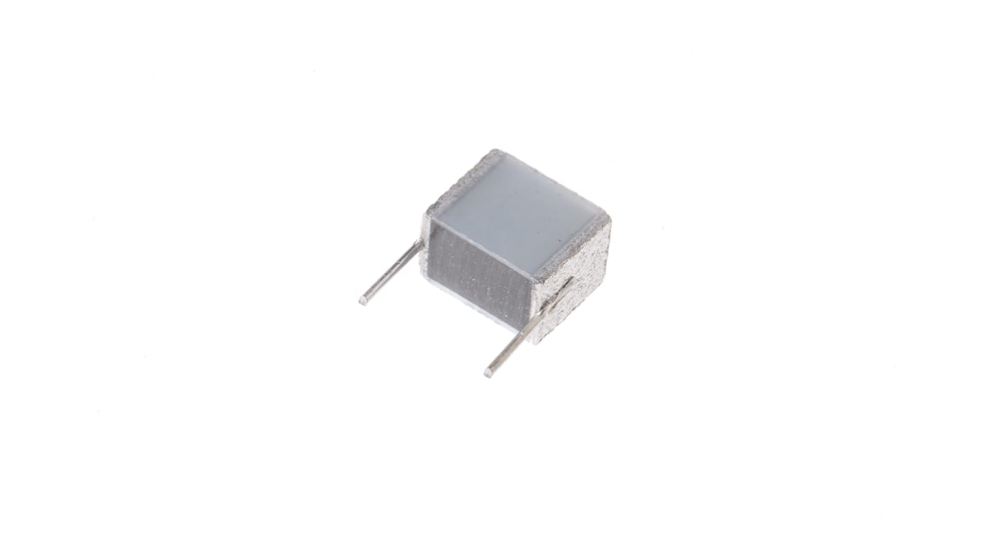 EPCOS B32560 Polyester Film Capacitor, 63 V ac, 100 V dc, ±10%, 1μF, Through Hole