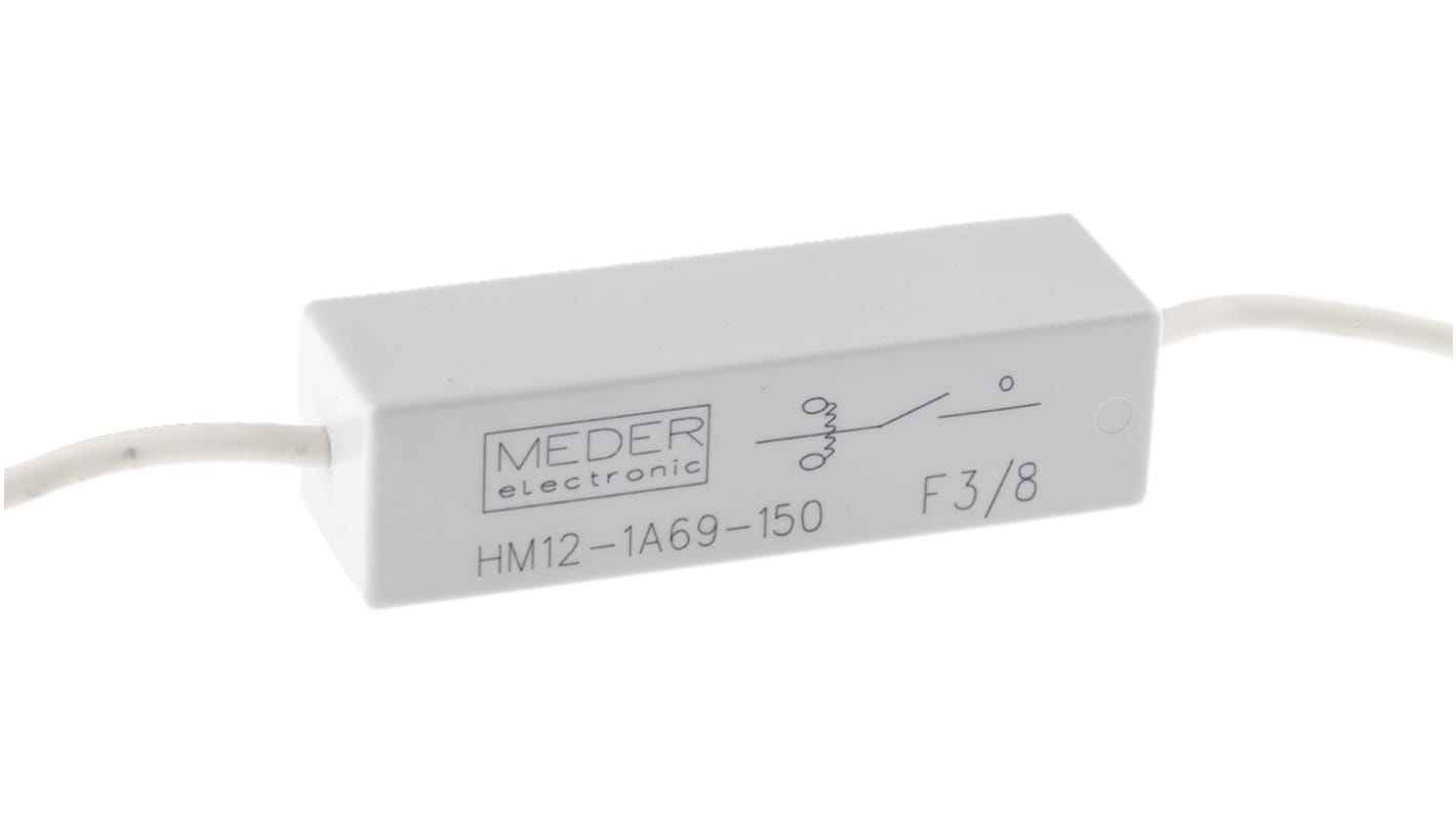 Meder Reedrelais, 12V dc, 1-poliger Schließer Leiterplattenmontage, 3 A / 3 A, 10000V ac / 10000V dc 960mW