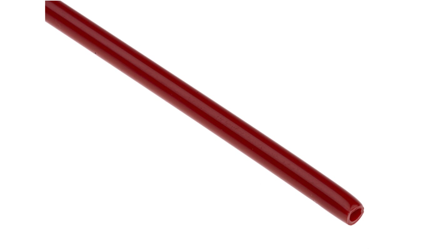 RS PRO NMF Druckluftrohr Nylon Rot, Innen-Ø 4mm / Außen 6mm x 30m bis 24bar