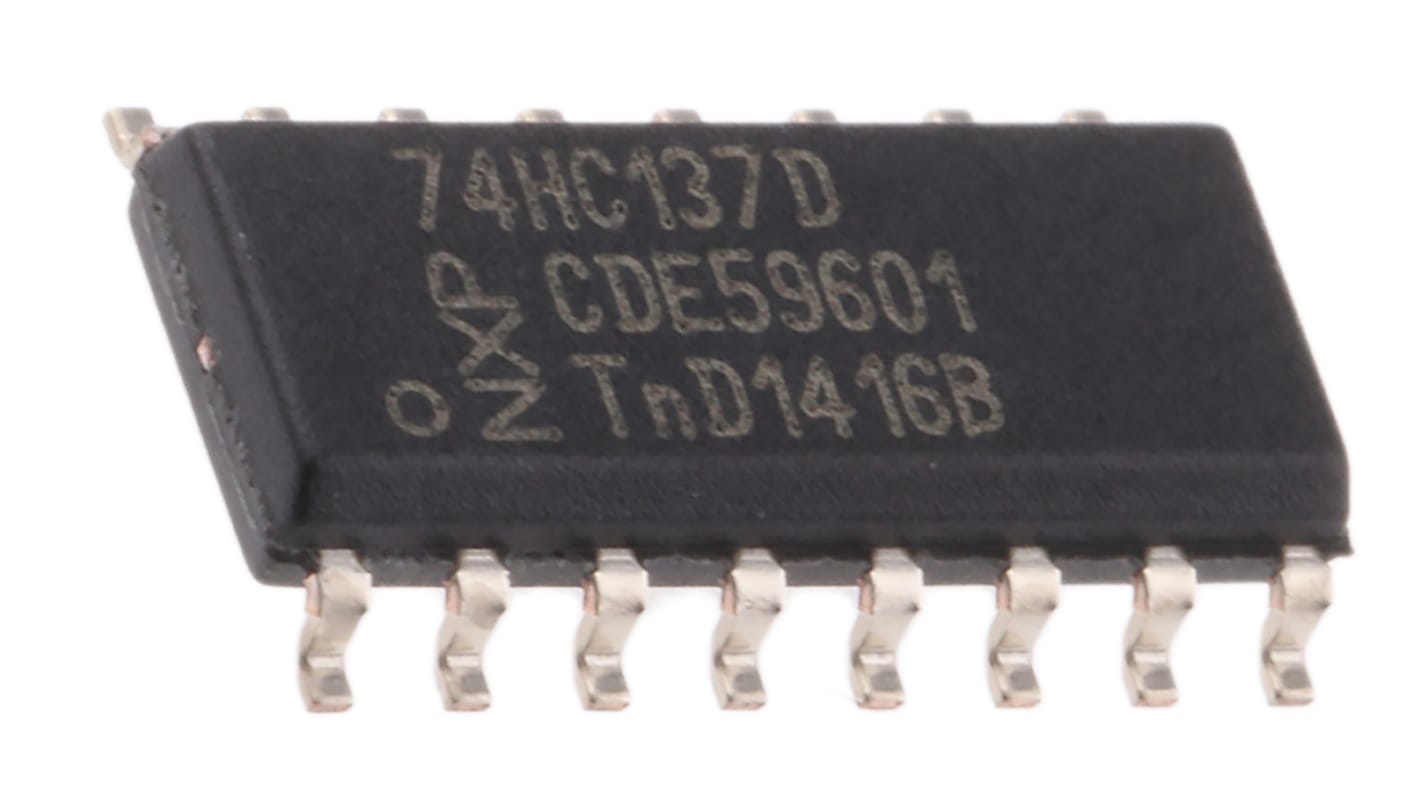 Décodeur, 74HC137D,652, SOIC, 16 broches