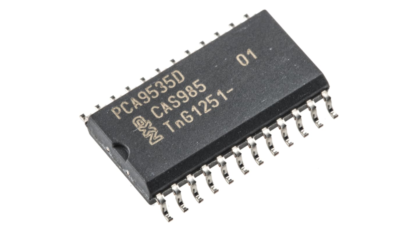 Vstupně-výstupní expandér PCF8575CDW I2C 24pinový, SOIC