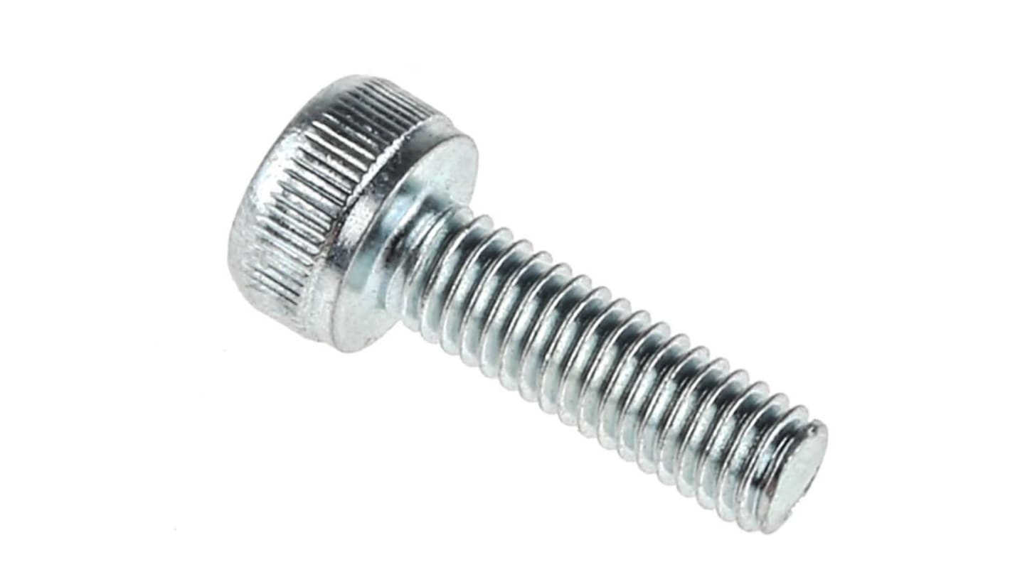 Tornillo Allen de cabeza cilíndrica RS PRO, M3 x 10mm, paso de rosca 0.5mm, de Acero