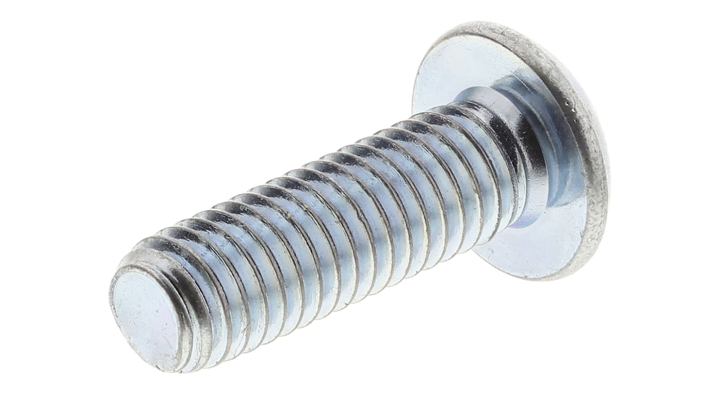 Vis 6 pans à tête bombée hexagonale, M5 x 16mm, en Acier