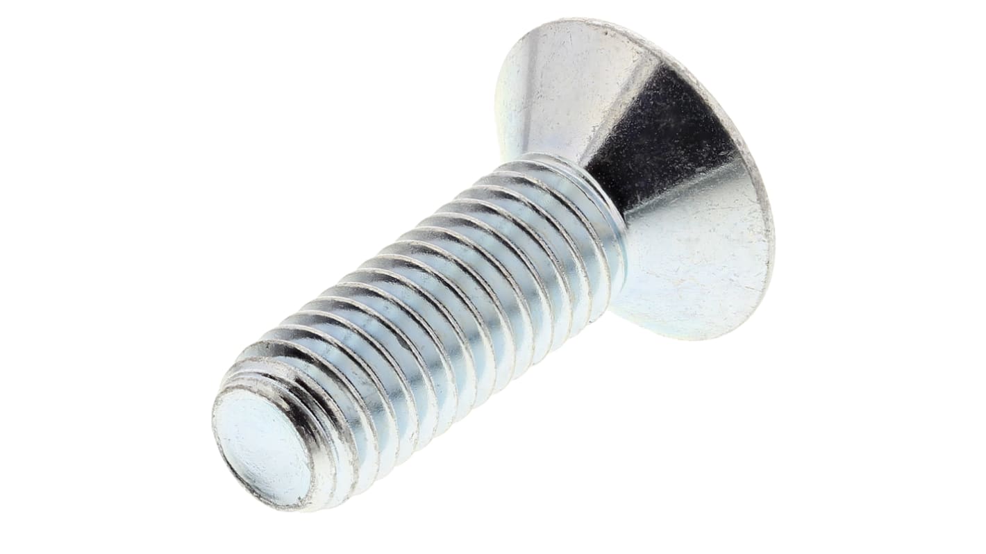 RS PRO Senkkopf Innensechskantschraube, Stahl verzinkt, M8 x 1.25mm, 25mm