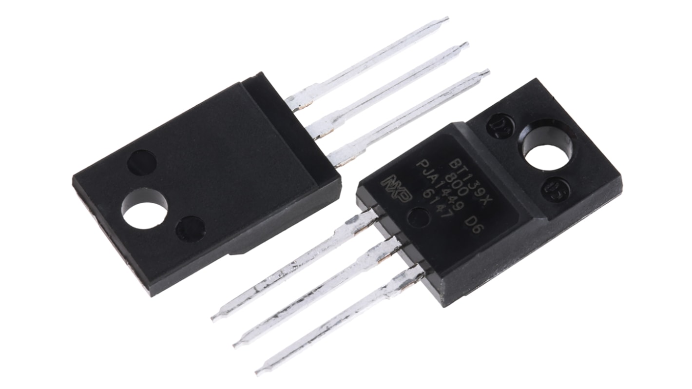 WeEn Semiconductors Co., Ltd トライアック, 800V, 16A, 3-Pin TO-220F