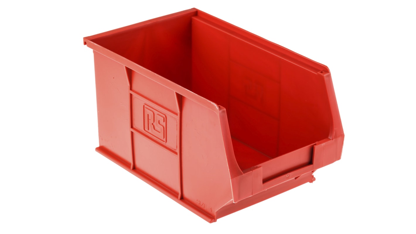 Contenitore RS PRO Rosso PP, 130mm x 150mm x 240mm