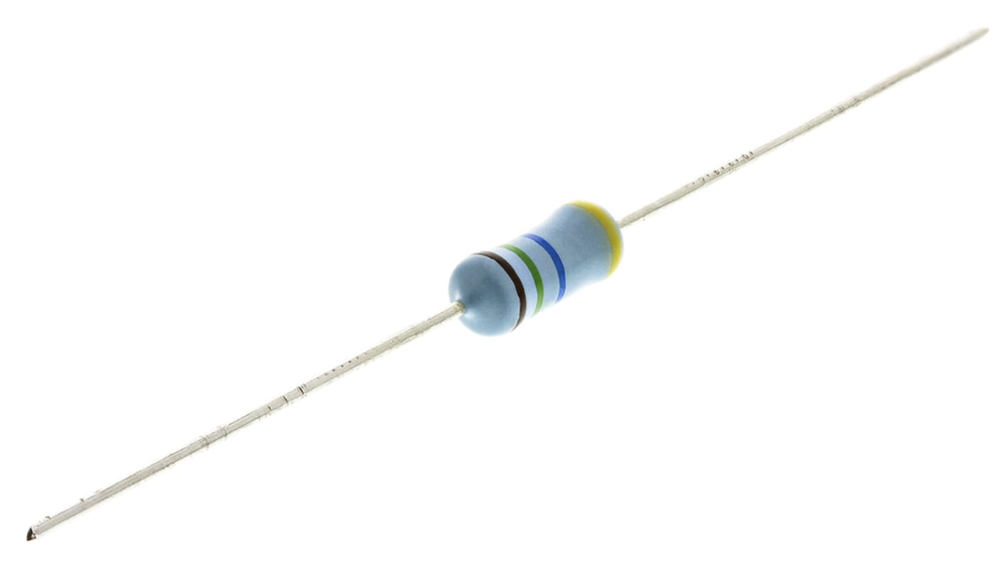 Vishay 15MΩ Metal Glaze Resistor 0.5W ±5% VR37000001505JA100