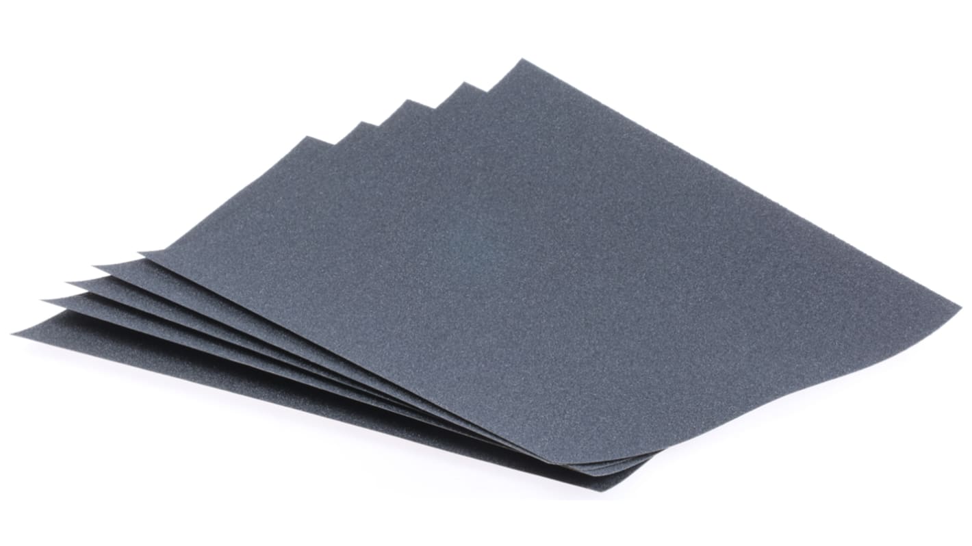 Norton T489 Waterproof Sheets P100 Grit Fine Sanding Sheet, 280mm x 230mm