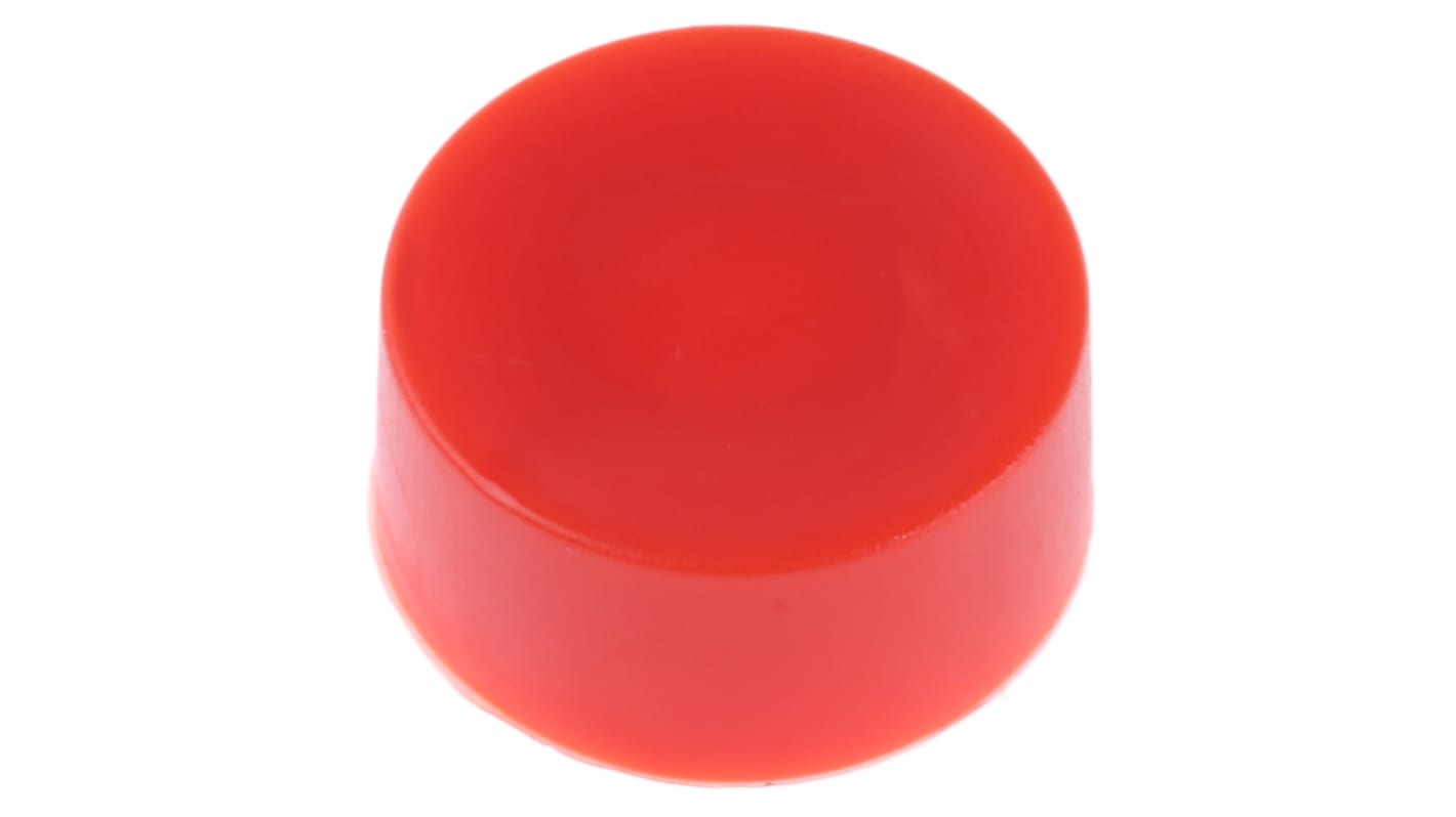 APEM Red Push Button Cap for Use with Apem 10400 Series (Push Button Switch)